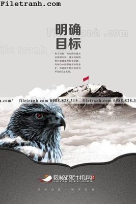 File PSD ban ve bang trung bay van hoa doanh nghiep 109 (bản gốc) cho nhà in