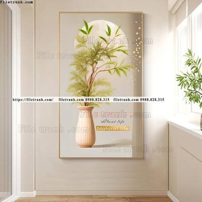 File in trần binh hoa va cay phong cach bac au 507 (bản gốc) trời sao