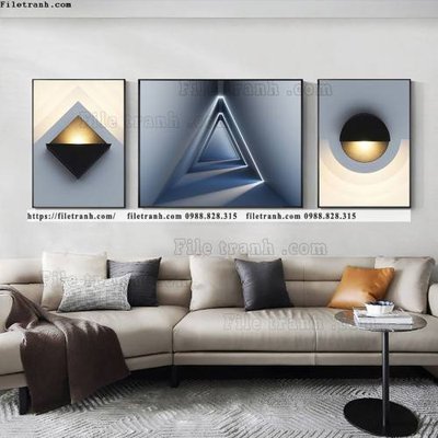 Download file gốc bo 3 truu tuong anh sang hien dai 507 (in lụa) nghệ thuật