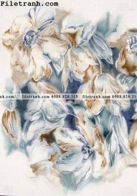 Download file gốc bong hoa phong cach dan toc 120 (in lụa) tranh 3D