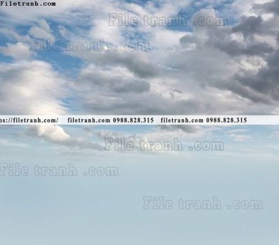 File gốc buc anh bau troi tho mong cua Morandi 111 (in tráng gương) ốp tường