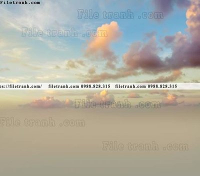 File tranh buc anh bau troi tho mong cua Morandi 162 (bản gốc) in lụa 5D