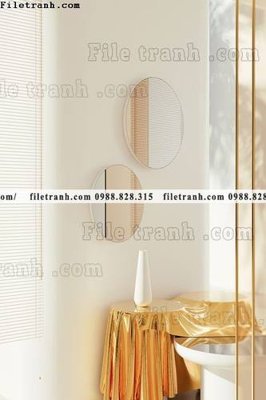 File tranh buc anh cam nhan ve khong gian cua Morandi 608 (file gốc) chuẩn màu in