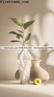 Download file buc anh cay xanh anh sang va bong toi phong cach Bac Au 100 (chất lượng in ấn)