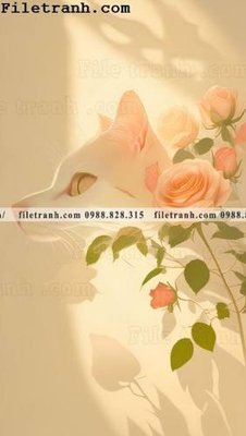 Download file buc anh cay xanh anh sang va bong toi phong cach Bac Au 106 (gốc) in mica cao cấp