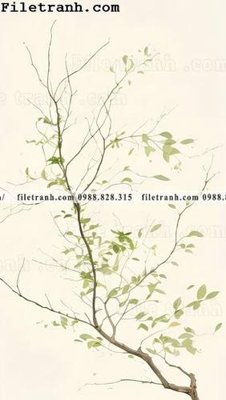 Tải file buc anh cay xanh anh sang va bong toi phong cach Bac Au 115 (ảnh gốc) in gạch 3D