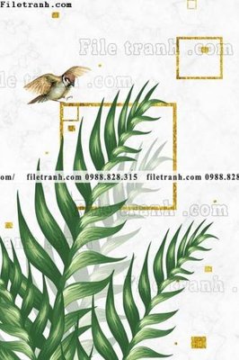 Tải file buc anh cay xanh kieu Anh phong cach Bac Au 114 (ảnh gốc) in tráng gương