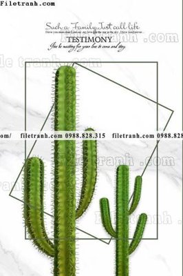 Download file gốc buc anh cay xanh kieu Anh phong cach Bac Au 126 (in lụa) hoa lá