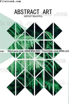 File gốc buc anh cay xanh kieu Anh phong cach Bac Au 138 (in lụa) tranh mã đáo