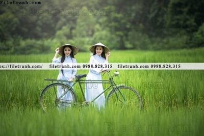 File gốc buc anh chup anh phong canh thon que 128 (in ấn) màu sắc trung thực