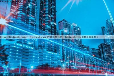 Ảnh gốc buc anh chup thanh pho ngang dep 505 (độ nét cao) in mica