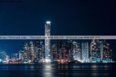 Hình ảnh file gốc in trần nhà buc anh chup thanh pho ngang dep 560