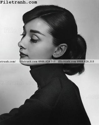 File gốc buc anh cua Audrey Hepburn 111 (PNG) nền trong suốt