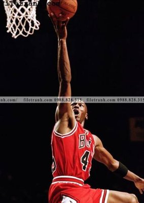 File gốc buc anh cua NBA Jordan 118 (in tráng gương) nghệ thuật