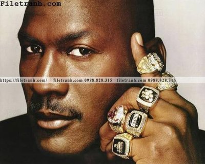 File tranh buc anh cua NBA Jordan 155 (file gốc) chủ đề phong thủy