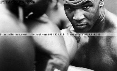 Tải file buc anh cua nha vo dich quyen anh Ali Tyson 143 (gốc) làm tranh treo tường