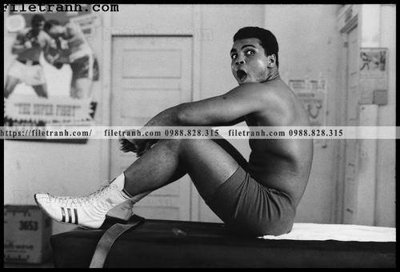 File gốc buc anh cua nha vo dich quyen anh Ali Tyson 199 (in lụa) trang trí tường