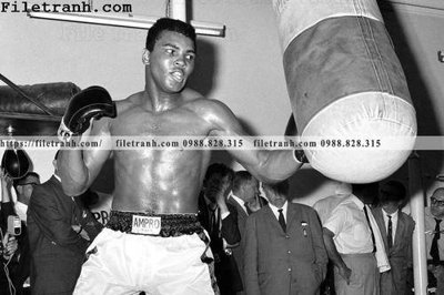 File tranh buc anh cua nha vo dich quyen anh Ali Tyson 225 (ảnh gốc) cho in ấn kỹ thuật số