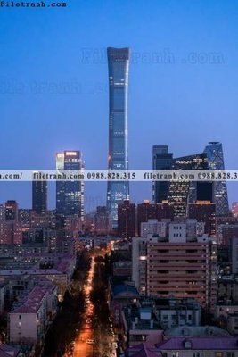 File tranh buc anh thanh pho doc 514 (gốc) in trên kính