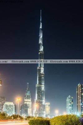 File tranh buc anh thanh pho doc 521 (bản gốc) in canvas