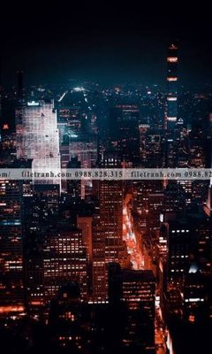 Download file gốc buc anh thanh pho doc 523 (in mica) 3D