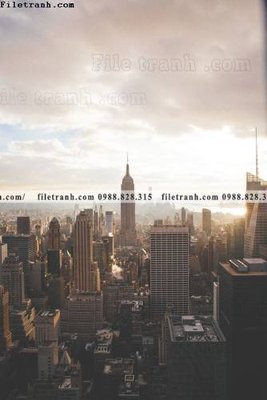 File tranh buc anh thanh pho doc 532 (bản gốc) treo tường