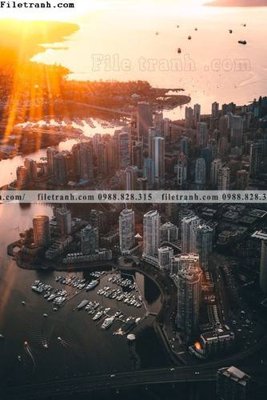 Tải file gốc in lụa buc anh thanh pho doc 546 siêu nét