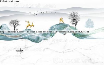 Tải file gốc buc anh tuong nen nai sung tam phong cach Trung Quoc 259 (in khổ lớn) không vỡ