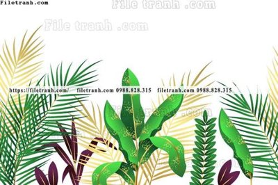 File gốc buc anh ve la rung cay nhiet doi chau Au co dien162 (ảnh rõ nét) để in