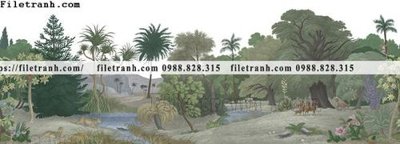 File in trần buc anh ve la rung cay nhiet doi chau Au co dien216 (file gốc) phong thủy