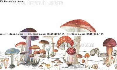 Tải file buc anh ve la rung cay nhiet doi chau Au co dien227 (ảnh gốc) file AI/EPS