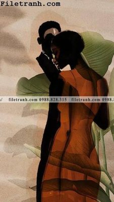 File tranh gốc buc anh ve phu nu truu tuong cua Morandi 103 (bản quyền) file PSD