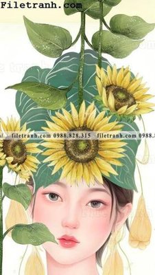 Download file buc anh ve phu nu truu tuong cua Morandi 137 (gốc) in mica cao cấp