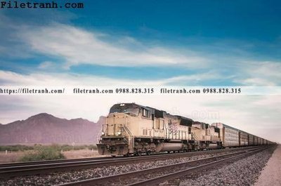 File gốc buc anh ve tau hoi nuoc 159 (AI/EPS) cho in ấn