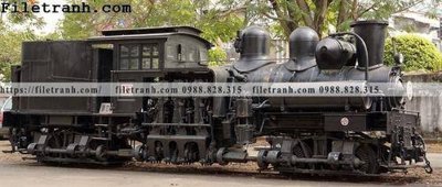 File gốc buc anh ve tau hoi nuoc 179 (in lụa) họa tiết 3D