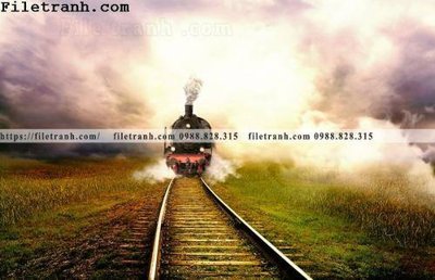 File gốc buc anh ve tau hoi nuoc 218 (chuẩn màu) cho in offset