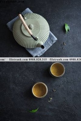 Ảnh gốc buc anh ve van hoa tra dao Trung Quoc 108 (nét căng) in mica