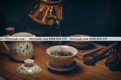 File gốc buc anh ve van hoa tra dao Trung Quoc 110 (dành cho trang trí nội thất)