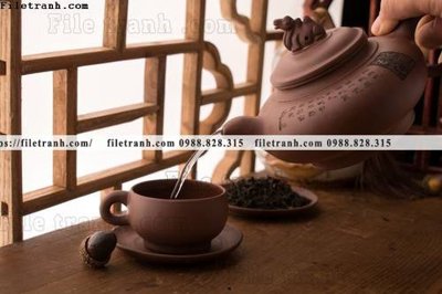 Tải file buc anh ve van hoa tra dao Trung Quoc 118 (gốc) in ấn ngay lập tức