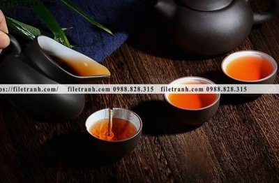 File gốc in mica buc anh ve van hoa tra dao Trung Quoc 139 chất lượng