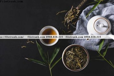 File PSD buc anh ve van hoa tra dao Trung Quoc 171 (nguyên gốc) chất lượng cao