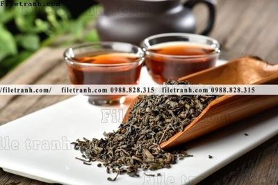 Download file gốc buc anh ve van hoa tra dao Trung Quoc 250 (in lụa) tranh 3D