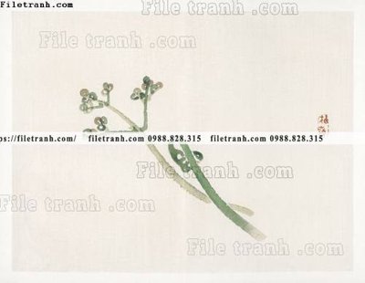 File PSD buc tranh co Nhat Ban 117 (gốc) nhiều lớp (multi-layer)