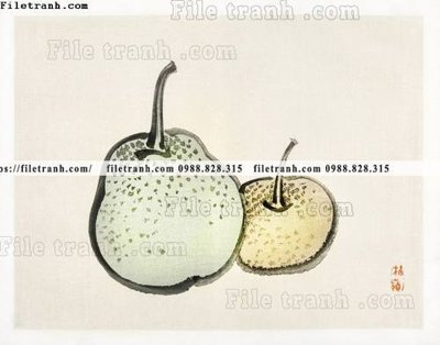 File gốc buc tranh co Nhat Ban 123 (in lụa) họa tiết 3D