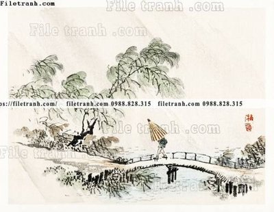 File gốc buc tranh co Nhat Ban 161 (thiết kế) cho in ấn
