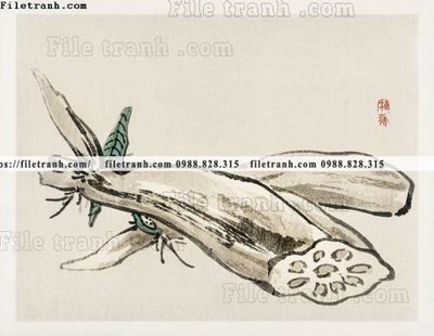 File in trần buc tranh co Nhat Ban 202 (file gốc) phong thủy