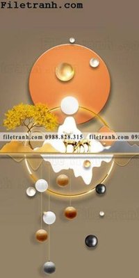 File in trần buc tranh loi vao sang trong nhe nhang co den da quang 157 (file gốc) chủ đề vũ trụ