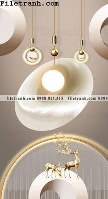 Mua file tranh gốc buc tranh loi vao sang trong nhe nhang co den da quang 169 tại Filetranh.com