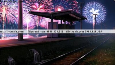 File gốc buc tranh phong canh hoat hinh gia khong gian 119 (in 3D) nghệ thuật