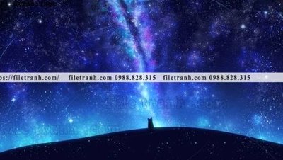 File in trần buc tranh phong canh hoat hinh gia khong gian 121 (bản gốc) mây trời